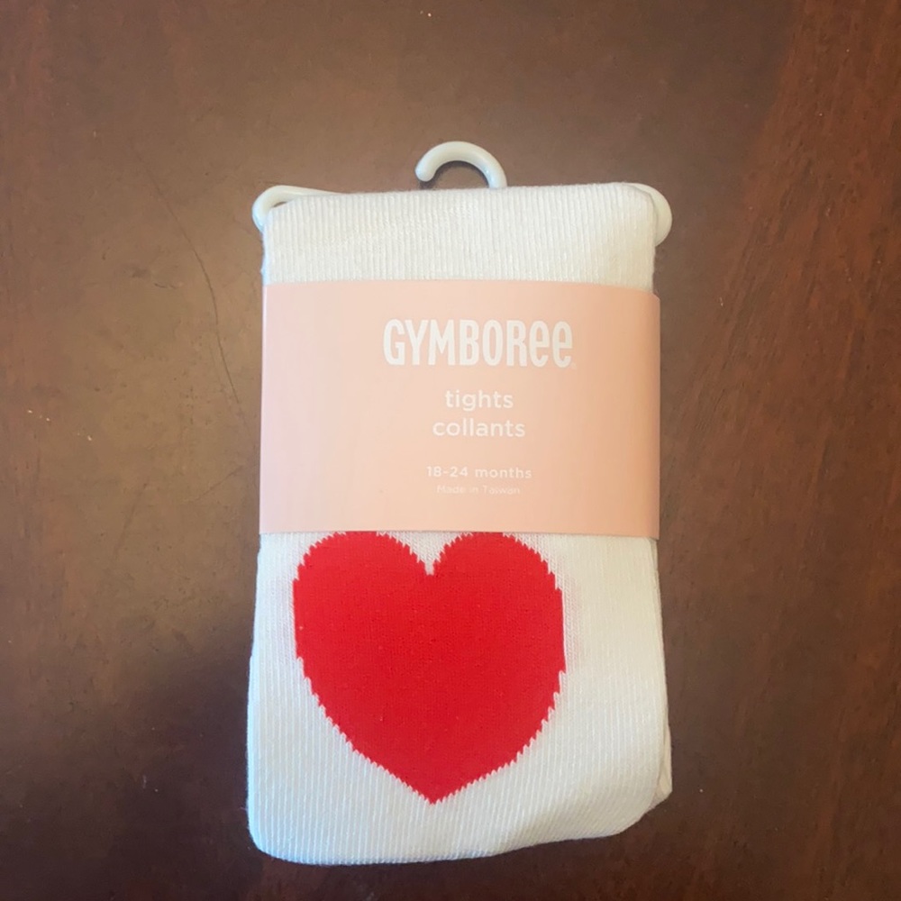 Gymboree Heart Tights
